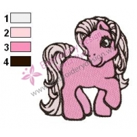 My Little Pony Embroidery Design 06